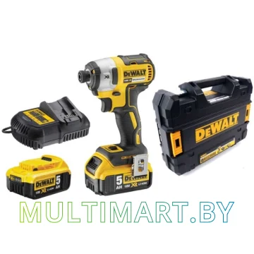 Винтоверт DeWalt DCF887P2 (с 2-мя АКБ 5 Ач, кейс)